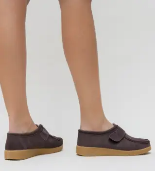 Pantofi Casual Boba Maro imagine