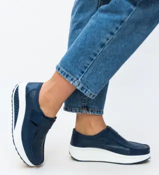 Pantofi Casual Bozta Bleumarin imagine