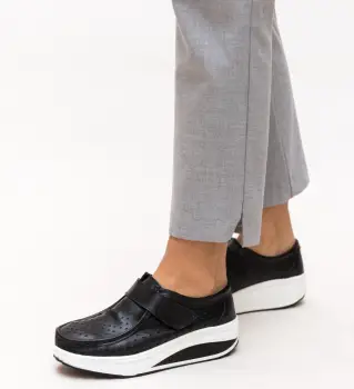 Pantofi Casual Bozta Negri imagine