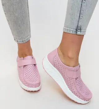 Pantofi Casual Bozta Roz imagine