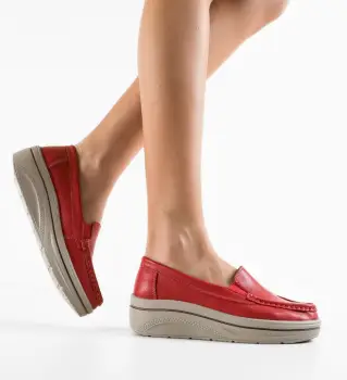 Pantofi Casual Brienne Rosii imagine