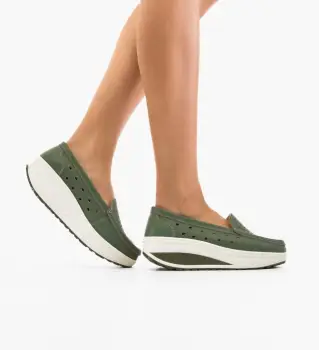 Pantofi Casual Buga Verzi 2 imagine