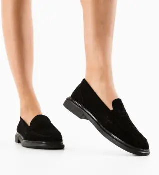 Pantofi Casual Butler Negri imagine