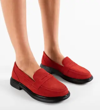 Pantofi Casual Butler Rosii imagine