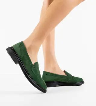 Pantofi Casual Butler Verzi imagine