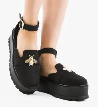 Pantofi Casual Bynna Negri imagine