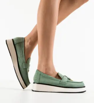 Pantofi Casual Cabrera Verzi imagine