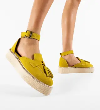 Pantofi Casual Cestus Galbeni imagine