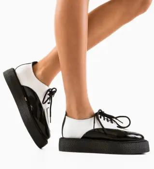 Pantofi Casual Chapo Negri imagine