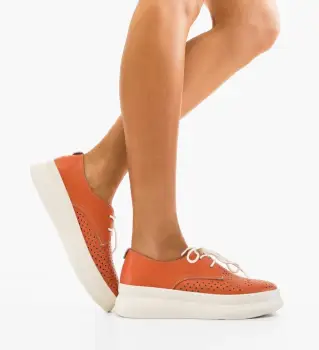 Pantofi Casual dama Alannah Portocalii imagine