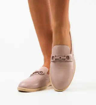 Pantofi casual dama Baja Nude imagine