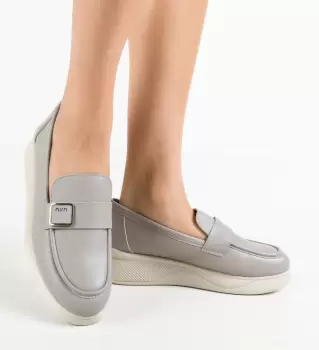 Pantofi casual dama Catlyn Gri imagine