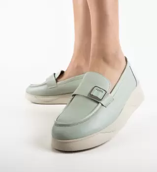 Pantofi casual dama Catlyn Verzi imagine