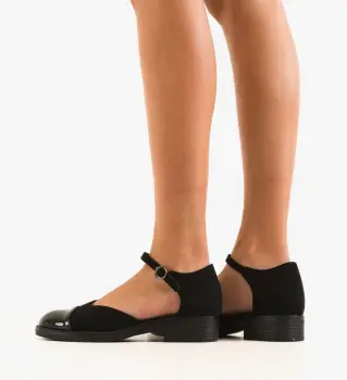 Pantofi Casual dama Daffe Negri 2 imagine