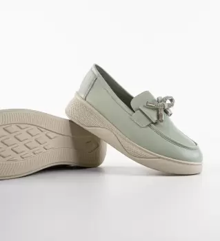 Pantofi casual dama Eacona Verzi imagine