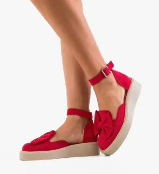 Pantofi Casual dama Elona Fuchsia imagine