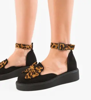 Pantofi Casual dama Elona Negri 2 imagine