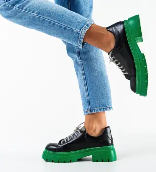 Pantofi casual dama Friday Negri 3 imagine