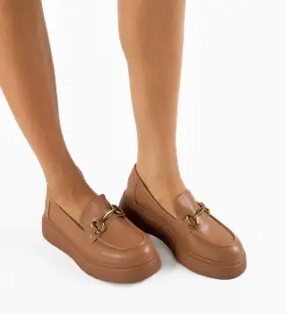 Pantofi Casual dama Gift Bej imagine