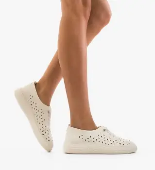 Pantofi Casual dama Guha Albi imagine