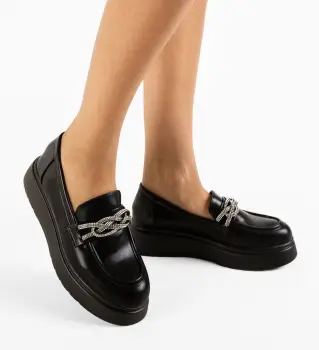 Pantofi Casual dama Hallel Negri imagine