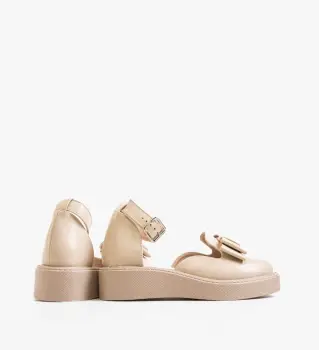 Pantofi Casual dama Hammbe Bej 2 imagine