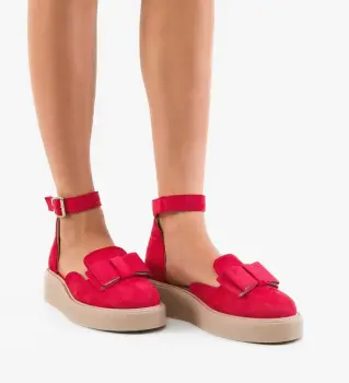 Pantofi Casual dama Hammbe Fuchsia imagine