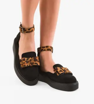 Pantofi Casual dama Hammbe Negri 2 imagine