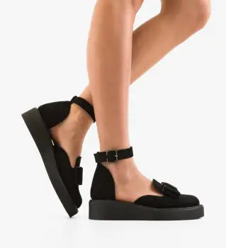 Pantofi Casual dama Hammbe Negri imagine