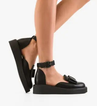 Pantofi Casual dama Hammbe Negri imagine