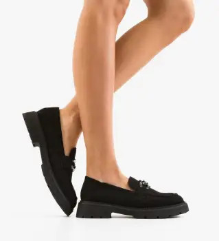 Pantofi Casual dama Helios Negri 2 imagine