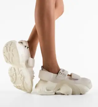 Pantofi Casual dama Huibai Albi imagine