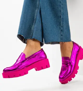 Pantofi Casual dama Kardy Fuchsia imagine