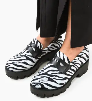 Pantofi Casual dama Kardy Zebra imagine