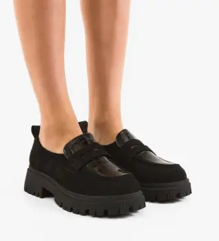 Pantofi Casual dama Laje Negri 2 imagine