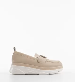 Pantofi casual dama Lonaza Bej imagine