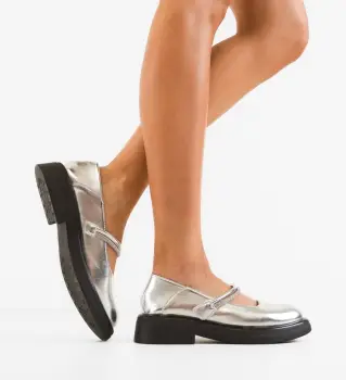 Pantofi Casual dama Maeve Argintii imagine