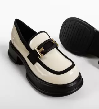 Pantofi Casual dama Maltek Bej imagine