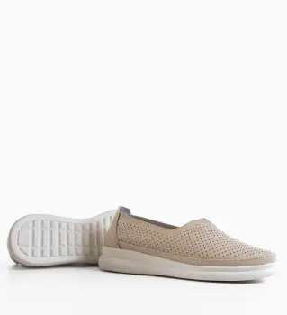 Pantofi Casual dama Maur Bej imagine