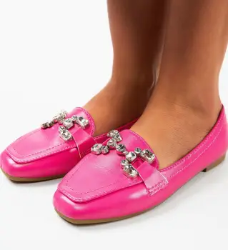 Pantofi casual dama Mireya Fuchsia imagine