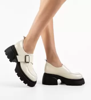 Pantofi Casual dama Mresa Bej imagine