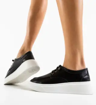 Pantofi Casual dama Naenia Negri imagine