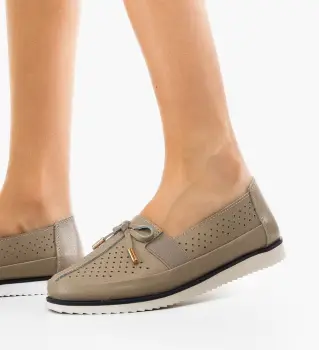 Pantofi Casual dama Niko Gri imagine