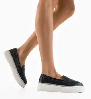 Pantofi Casual dama Prossy Bleumarin imagine