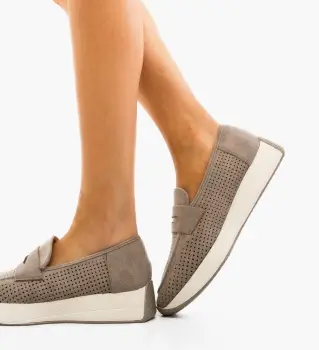 Pantofi casual dama Rose Gri imagine