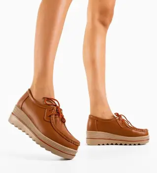 Pantofi casual dama Sag Camel imagine
