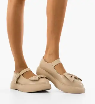 Pantofi Casual dama Samwell Bej imagine