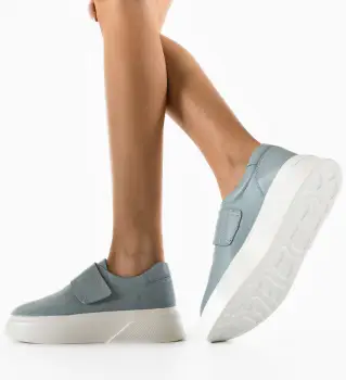 Pantofi Casual dama Slamet Albastri imagine