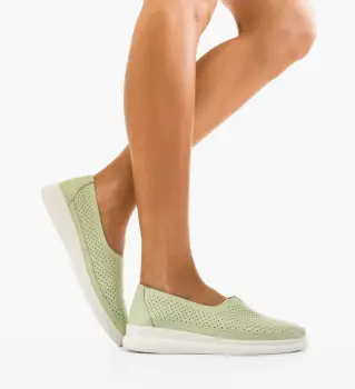 Pantofi Casual dama Sorato Verzi imagine