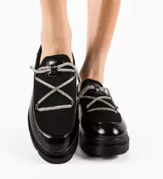 Pantofi Casual dama Stayli Negri imagine